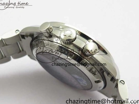 0416 Speedmaster SS Snoopy Apollo OMF Best Edition White Dial on SS Bracelet Venus EasyCare 7877